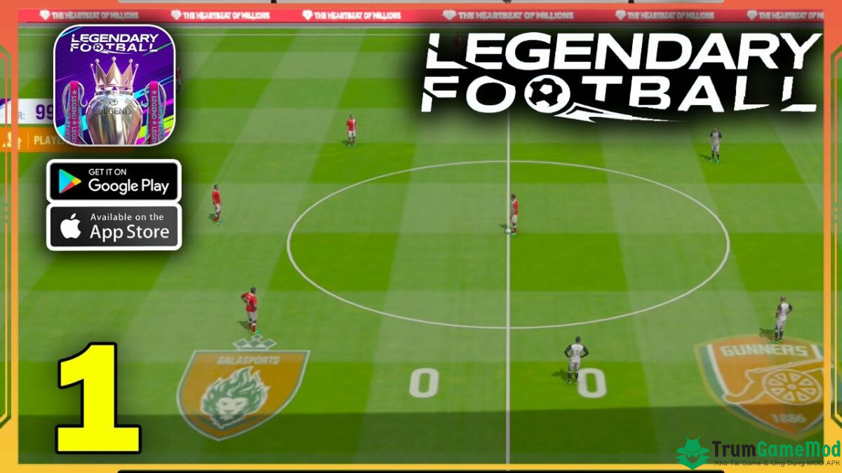 legendary football 1 1 Legendary football