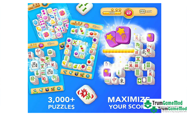 2 129 Tải ứng dụng Mahjong Jigsaw Puzzle Game MOD APK (Vô hạn tiền) v61.4.0