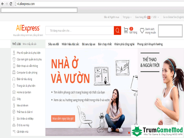 Hướng dẫn chi tiết các bước tải Aliexpress và mua hàng trên ứng dụng