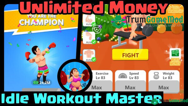 Idle Workout Master  MOD