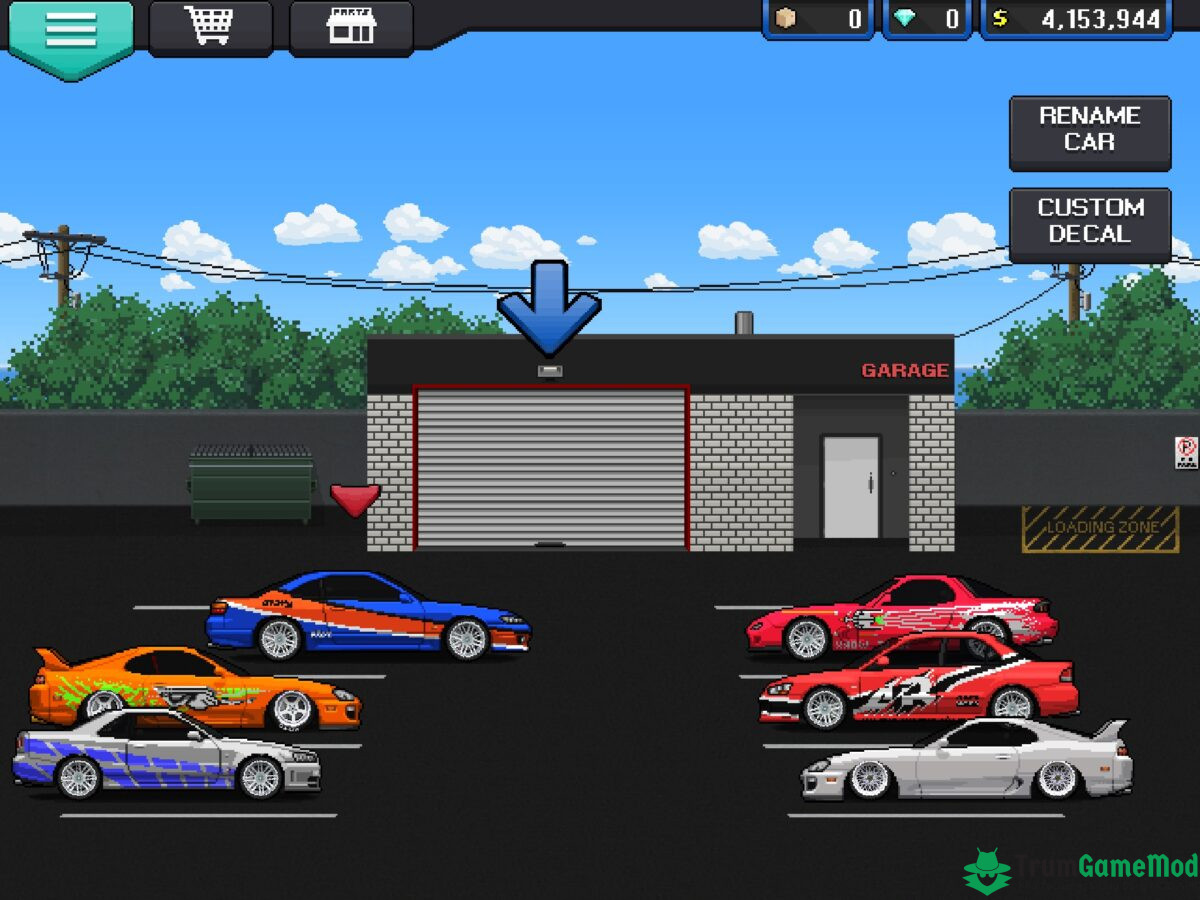 pixel car racer mod 1 Pixel Car Racer