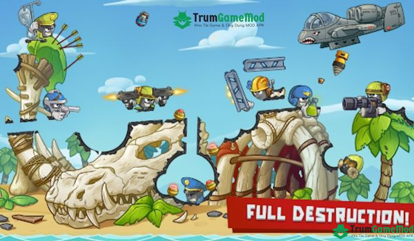 Warlings 2: Total Armageddon Mod - Game chiến thuật hấp dẫn