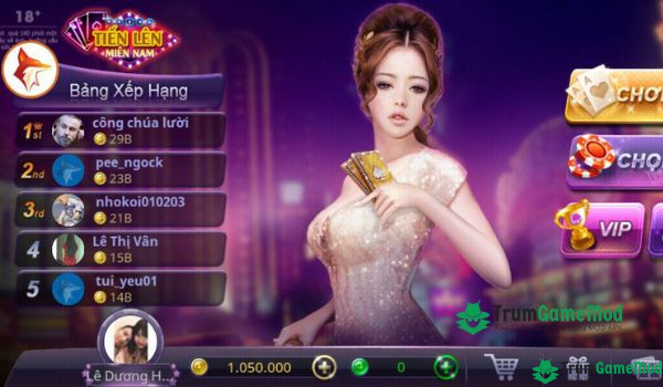 Lượt game được truy cập nhiều nhất