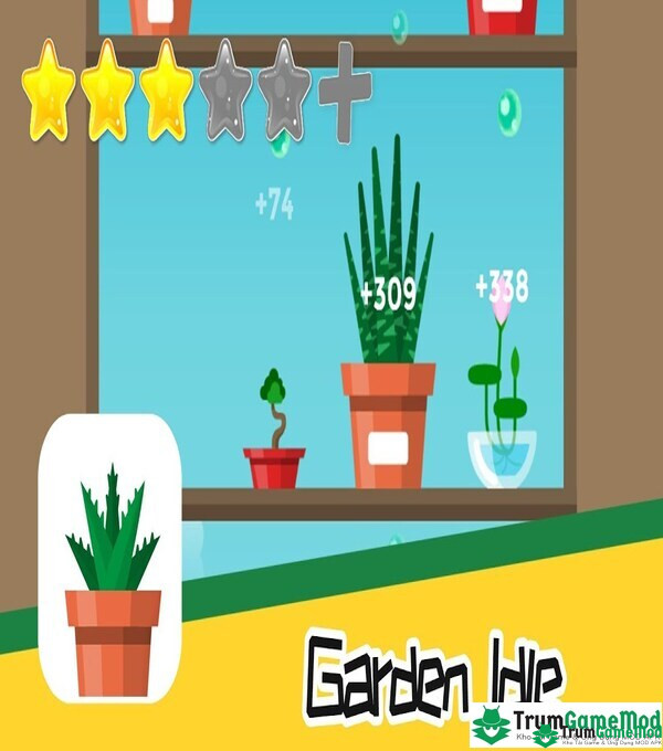 Terrarium: Garden Idle là trò chơi mô phỏng clicker dựa theo chiến lược