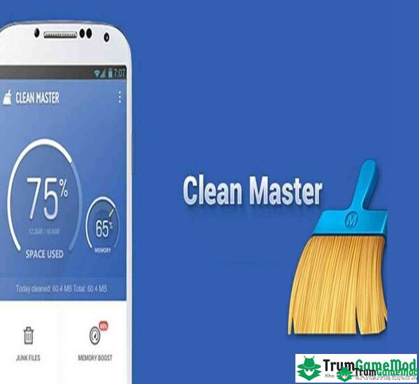 Phần mềm Clean Master MOD hỗ trợ chức năng tiết kiệm pin cho các thiết bị di động