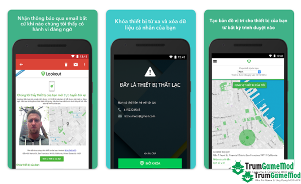 3 98 Lookout Bảo mật & Chống vi-rút