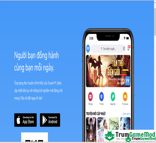 Chi tiết cách tải ứng dụng TruyenYY Apk cho điện thoại iOS, Android 