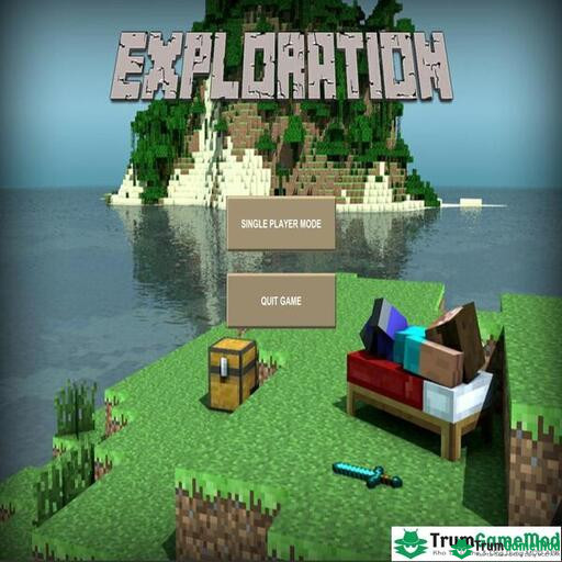 4 The Gioi Hinh Hop Exploration Lite Craft logo Thế Giới Hình Hộp - Exploration Lite Craft