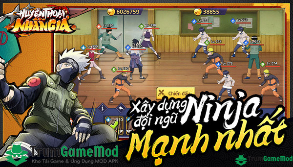 Nhiều Ninja với những sức mạnh bí ẩn khác nhau