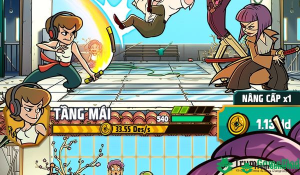 Trở thành anh hùng chiến đấu trong game