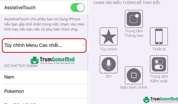 Cách tải nút home ảo Assistive touch về máy