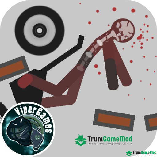 Stickman Dismounting Mod - Game hành động mạo hiểm