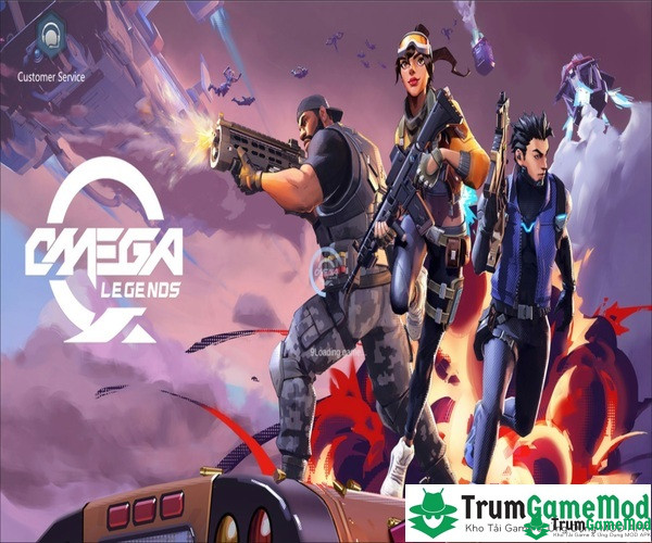 Omega Legends là một game bắn súng battle royale khoa học viễn tưởng