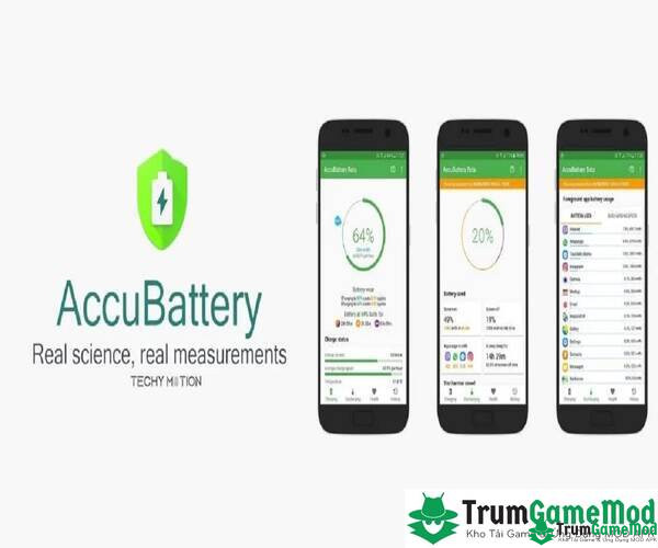 AccuBattery MOD là một trong những phần mềm tiết kiệm pin điện thoại hữu ích