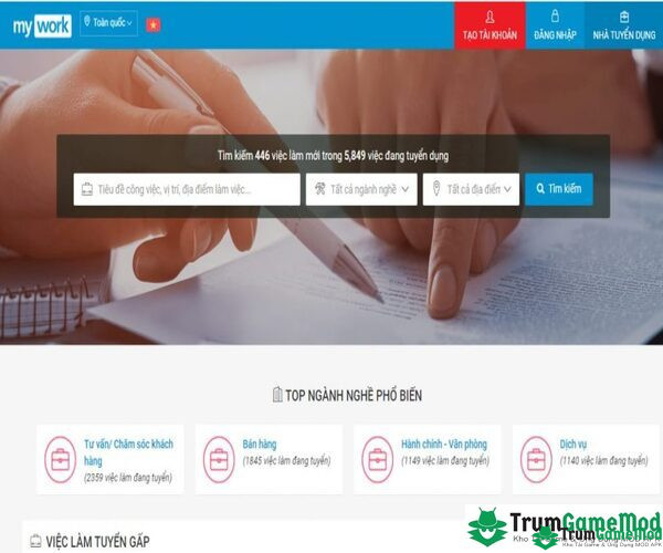 Hướng dẫn tải ứng dụng MyWork Apk cho điện thoại di động iOS, Android 