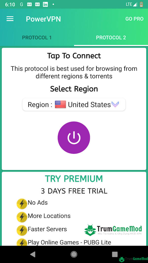 Power VPN Mod APK