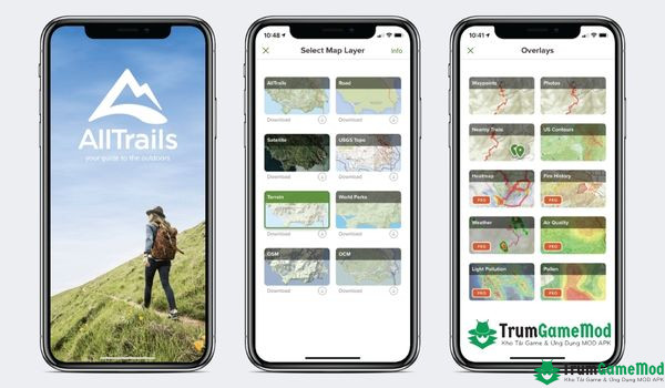 AllTrails - Ứng dụng khám phá tuyến đường mòn trên thế giới