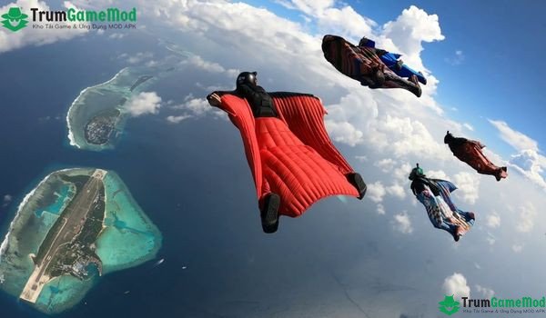 Base Jump Wing Suit Flying Mod