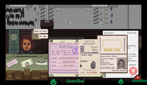 Chi tiết cách chơi game Papers, Please 