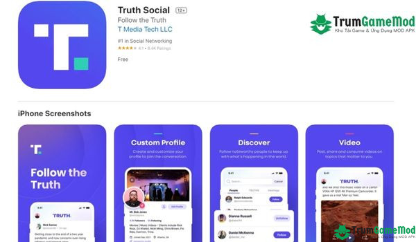 Truth Social: Nền tảng mạng xã hội nổi đình nổi đám trên thị trường