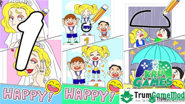 Giới thiệu trò chơi Draw Happy Streamer: Fun Game 