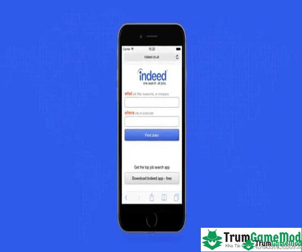 List tính năng nổi bật của ứng dụng Indeed Job Search