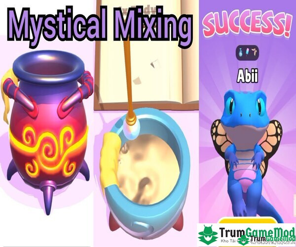 Hướng dẫn tải Mystical Mixing MOD cho điện thoại di động iOS, Android