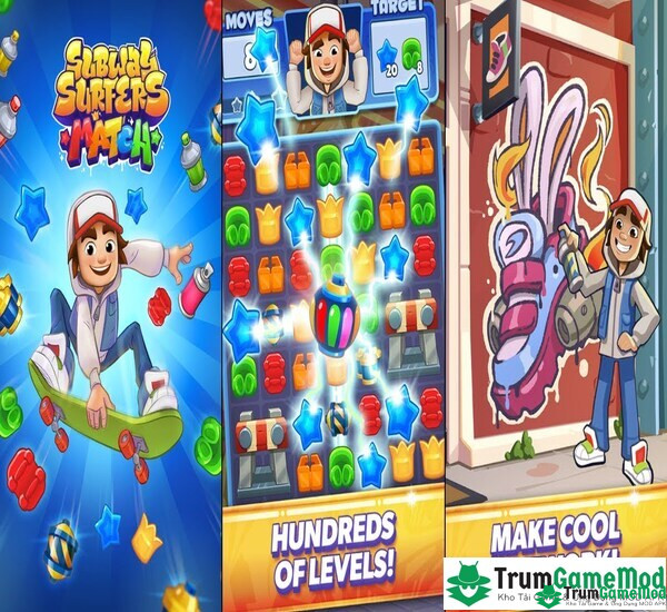 Tải game Subway Surfers Match MOD cho điện thoại di động iOS, Android như thế nào?