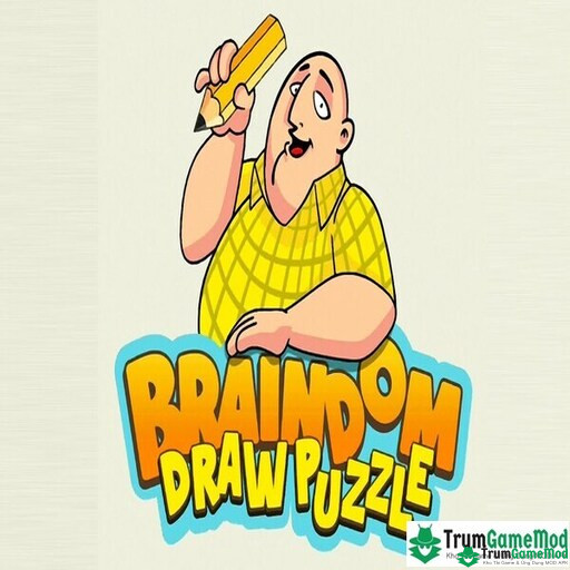 4 Braindom Draw Puzzle Sketch LOGO Tải trò chơi Braindom Draw Puzzle: Sketch APK V.1.0.5