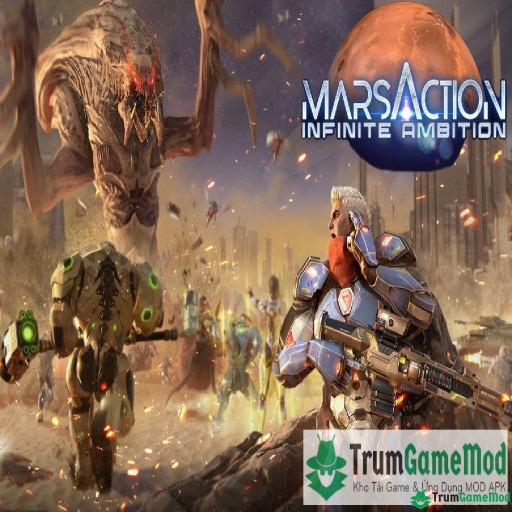 4 Marsaction Infinite Ambition logo Tải trò chơi Marsaction: Infinite Ambition Apk V.1.4.1