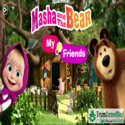 4 Masha and the Bear My Friends logo Tải trò chơi Masha and the Bear: My Friends Apk V.1.0.1