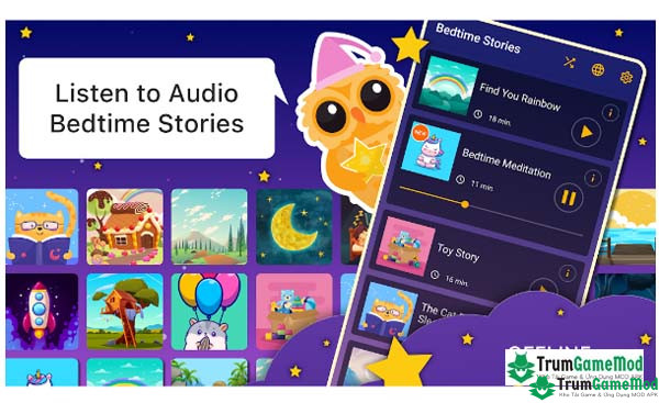 Bedtime Stories 3 Tải ứng dụng Bedtime Stories MOD APK (Mở khóa Premium) V5.23.0