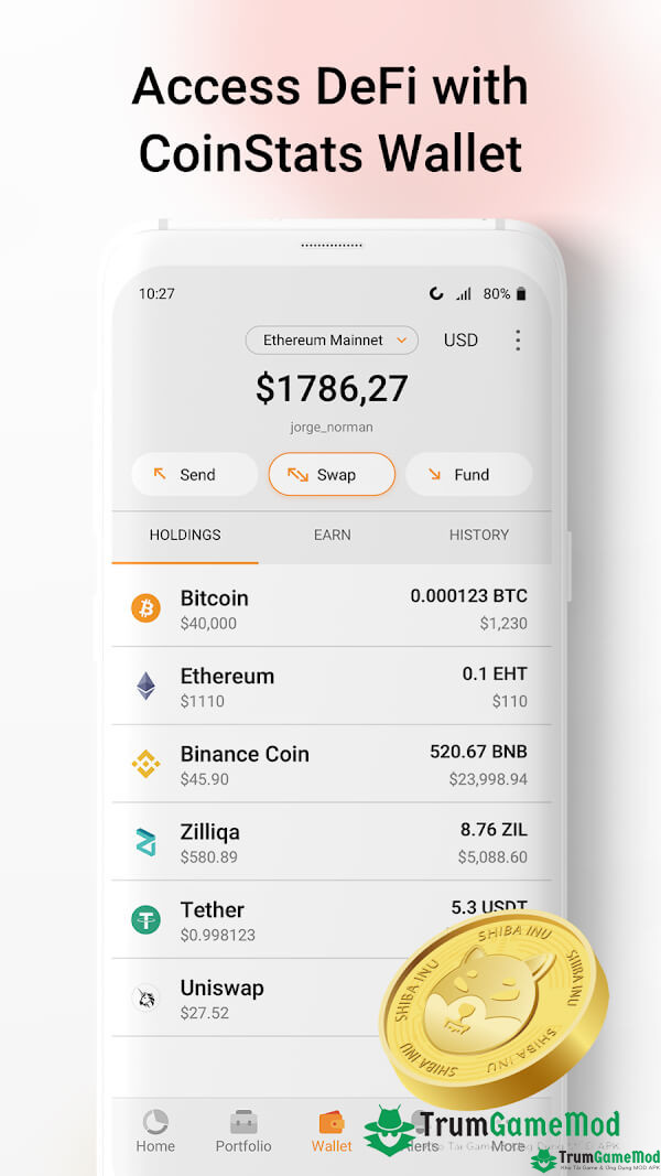 Crypto Tracker - Coin Stats Mod APK