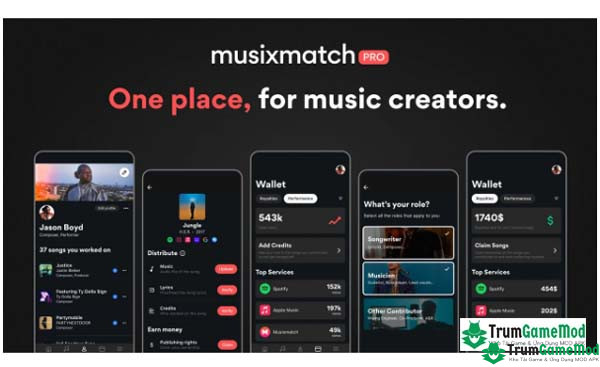 Musixmatch Premium Mod APK