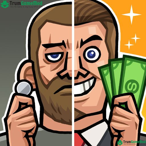 Idle Billionaire Tycoon Mod: Trò chơi mô phỏng kinh doanh nhàn rỗi vui nhộn