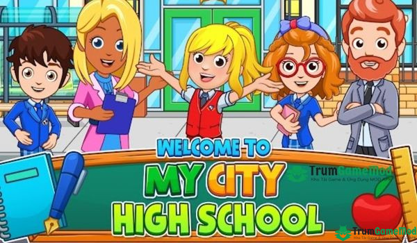 Tải My City: High School để khám phá những điều thú vị tại trường học