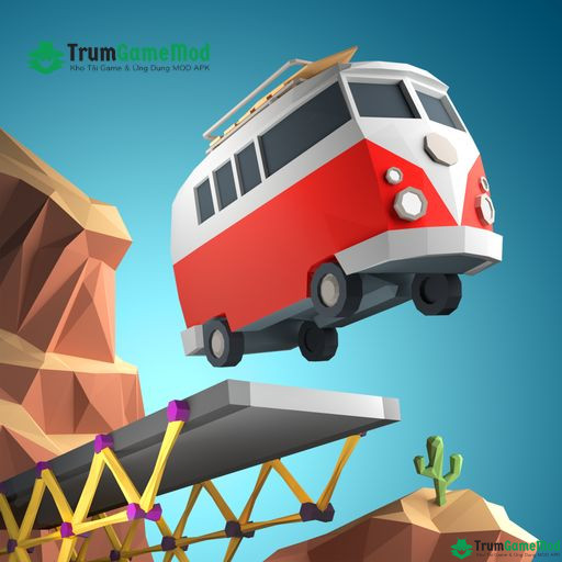 Poly Bridge - Game thiết kế, xây dựng cầu mới nhất