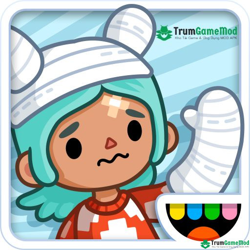 Trở thành bác sĩ chăm sóc bệnh nhân của bạn với game Toca Life: Hospital