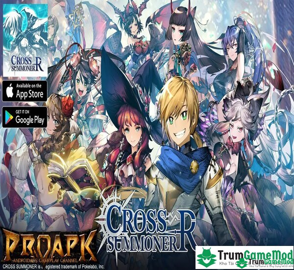 Cross Summoner:R  thuộc thể loại hành động nhập vai phong cách anime