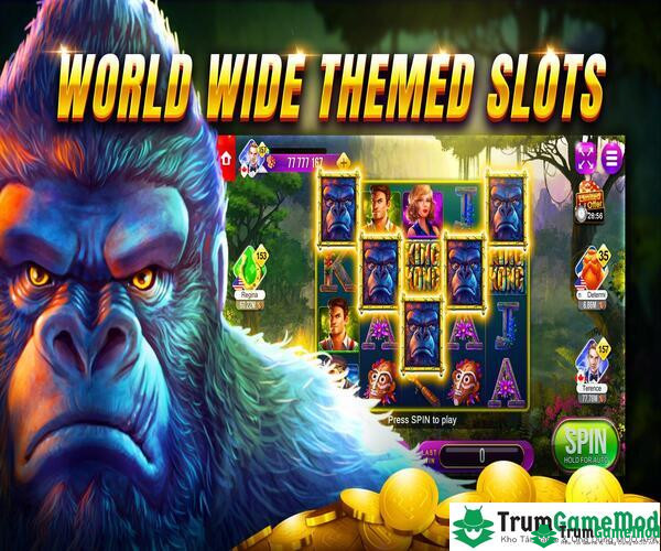 Neverland Casino: Vegas Slots là một trong những game sòng bạc trực tuyến cực HOT 