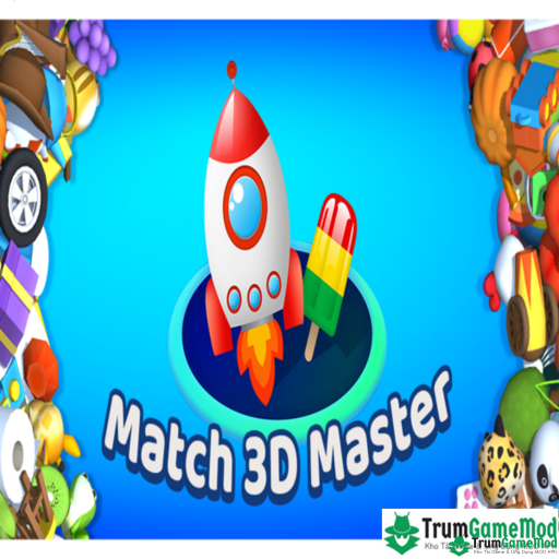 4 Match 3D Master Matching Games logo Tải trò chơi Match 3D Master Matching Games APK V.1.22.1