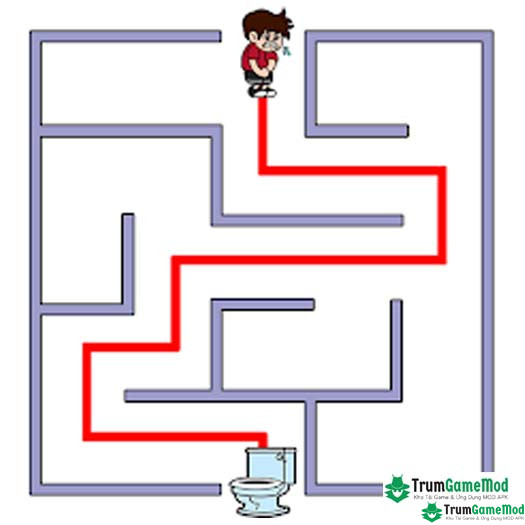 Maze Escape Toilet Rush logo Maze Escape: Toilet Rush