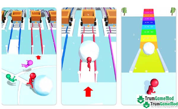  Snow Race: Snow Ball.IO Apk