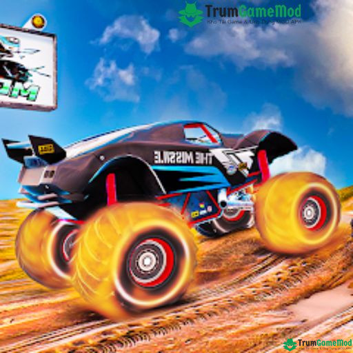 Monster Truck - Offroad Games: Đường đua với các quái vật xe tải