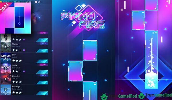  Piano Fire: Edm Music & Piano APK