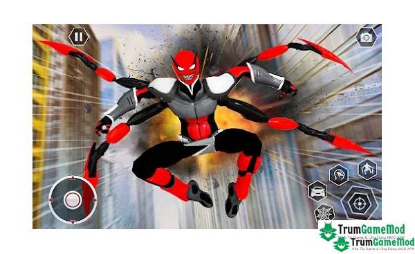 Giới thiệu về tựa game Black Spider Rope SuperHero APK