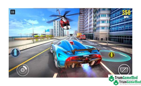 Điểm nổi bật trong game Crazy Car Racing: Racing Game APK