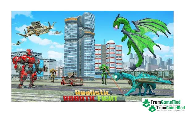 Dragon Robot Car 3D Game 3 Dragon Robot Car 3D Game