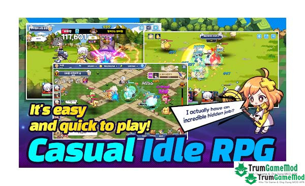 Giới thiệu về tựa game Fantasy Sister: Idle RPG APK