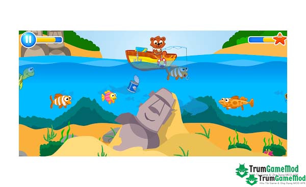 Fishing for kids APK là tựa game mô phỏng dành cho trẻ nhỏ